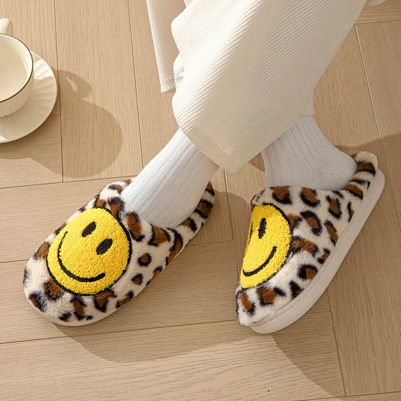other : HappySlides™ - Luipaard smiley in Beige van Pantino