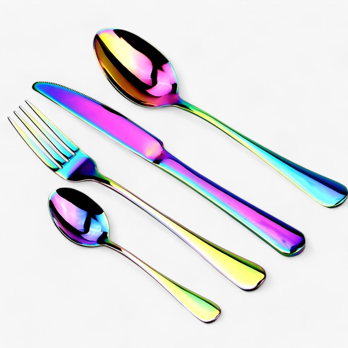 home & garden : Isabel | 24-delt Bestiksæt – Stilfuldt og Holdbart Rustfrit Stål Spisebestik in van Pantinoshop