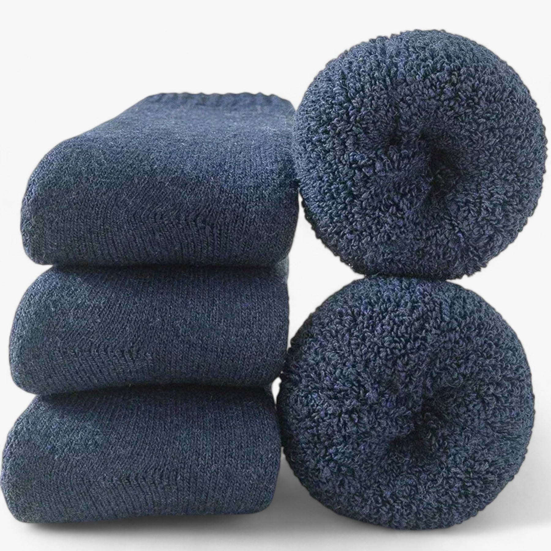 other : Jean | Thermowollen sokken - Comfortabel en veelzijdig in Marineblauw van Pantinoshop