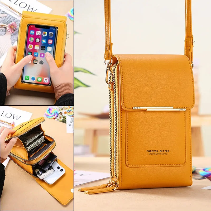 bags : ELLAZ™ | Schoudertas met touchscreen in van Pantino