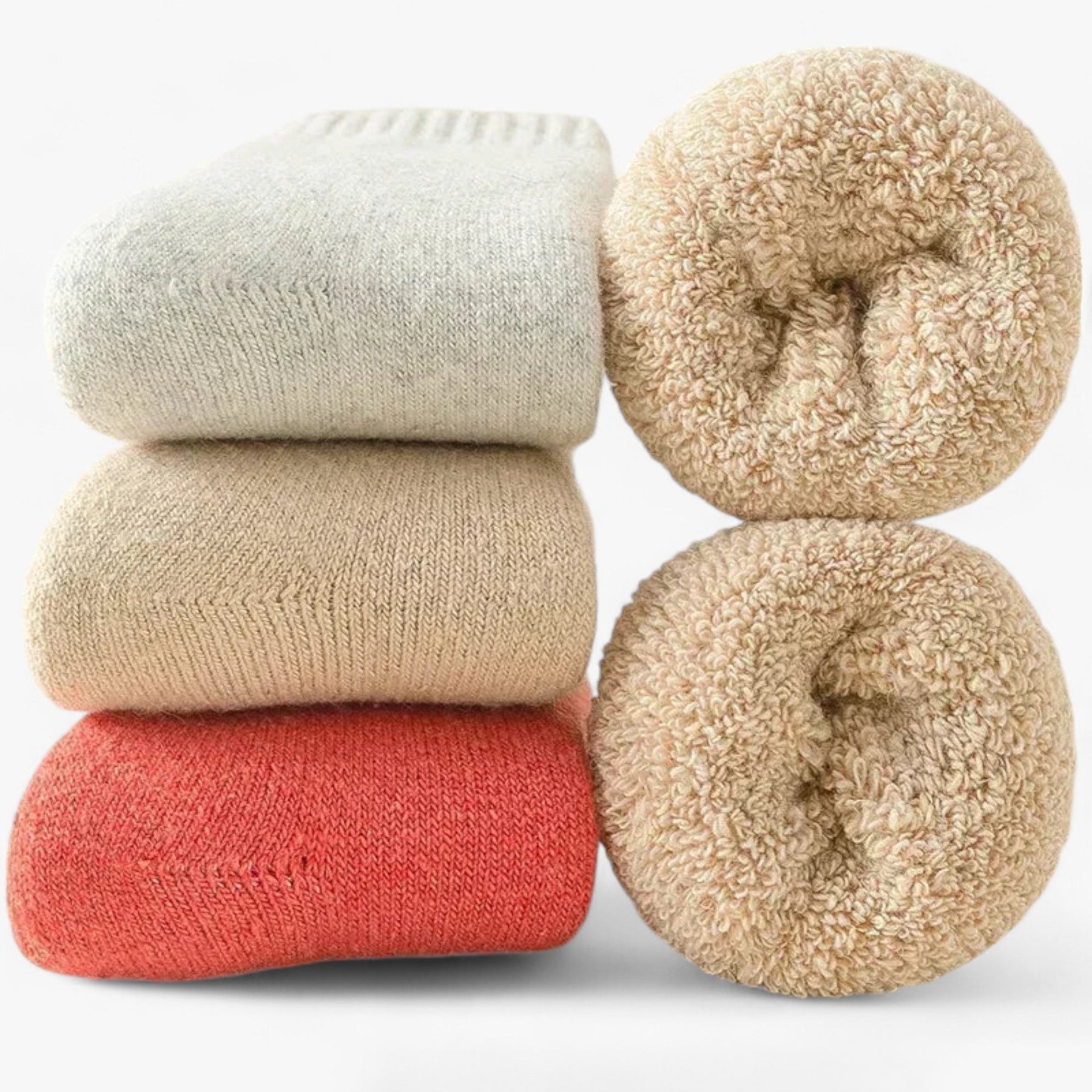other : Jean | Thermowollen sokken - Comfortabel en veelzijdig in Mengkleur 2 van Pantinoshop