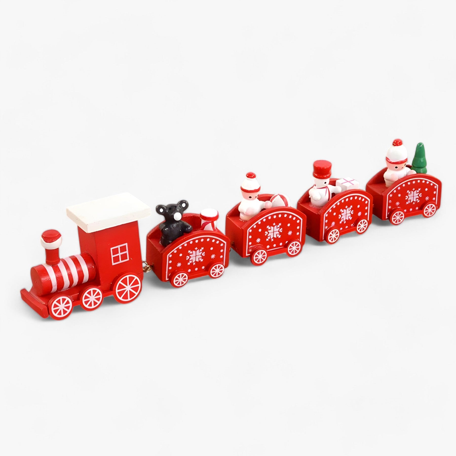 home & garden : Eigenzinnigheid | Kerst houten treinornament - feestelijk decor en cadeau voor kinderen in Stijl11 van Pantino