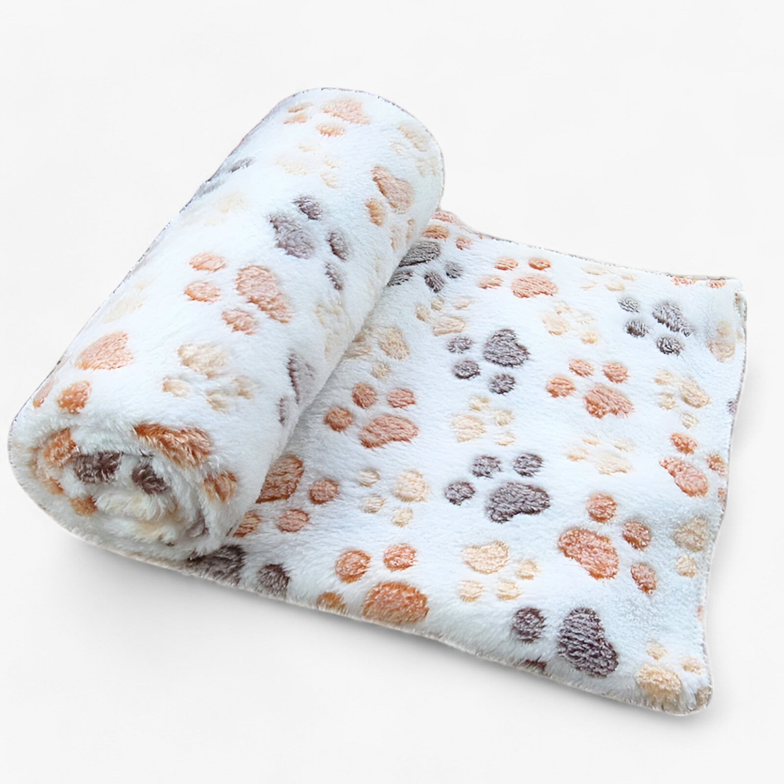 CozyPaw | Warme Fleecedeken voor Huisdieren - €25 : CozyPaw | Warme Fleecedeken voor Huisdieren in Wit 60X40 cm van Pantino
