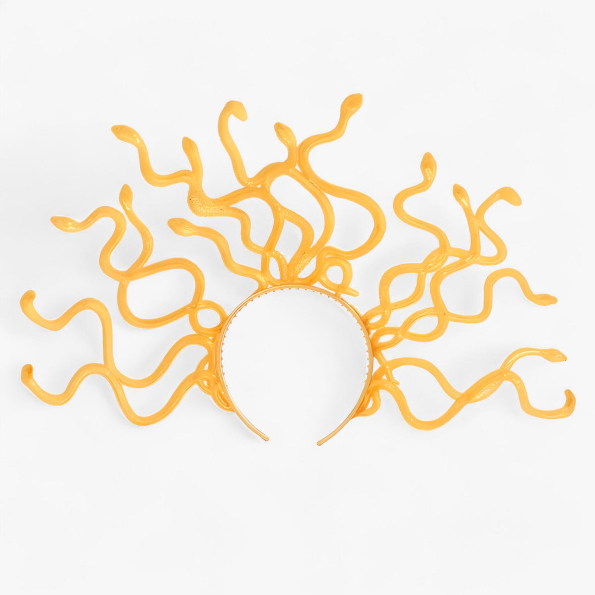 accessories : Zane | Snake Hoofdband - Cosplay Kostuum & Rave Party Haar Hoop in Goud van Pantinoshop