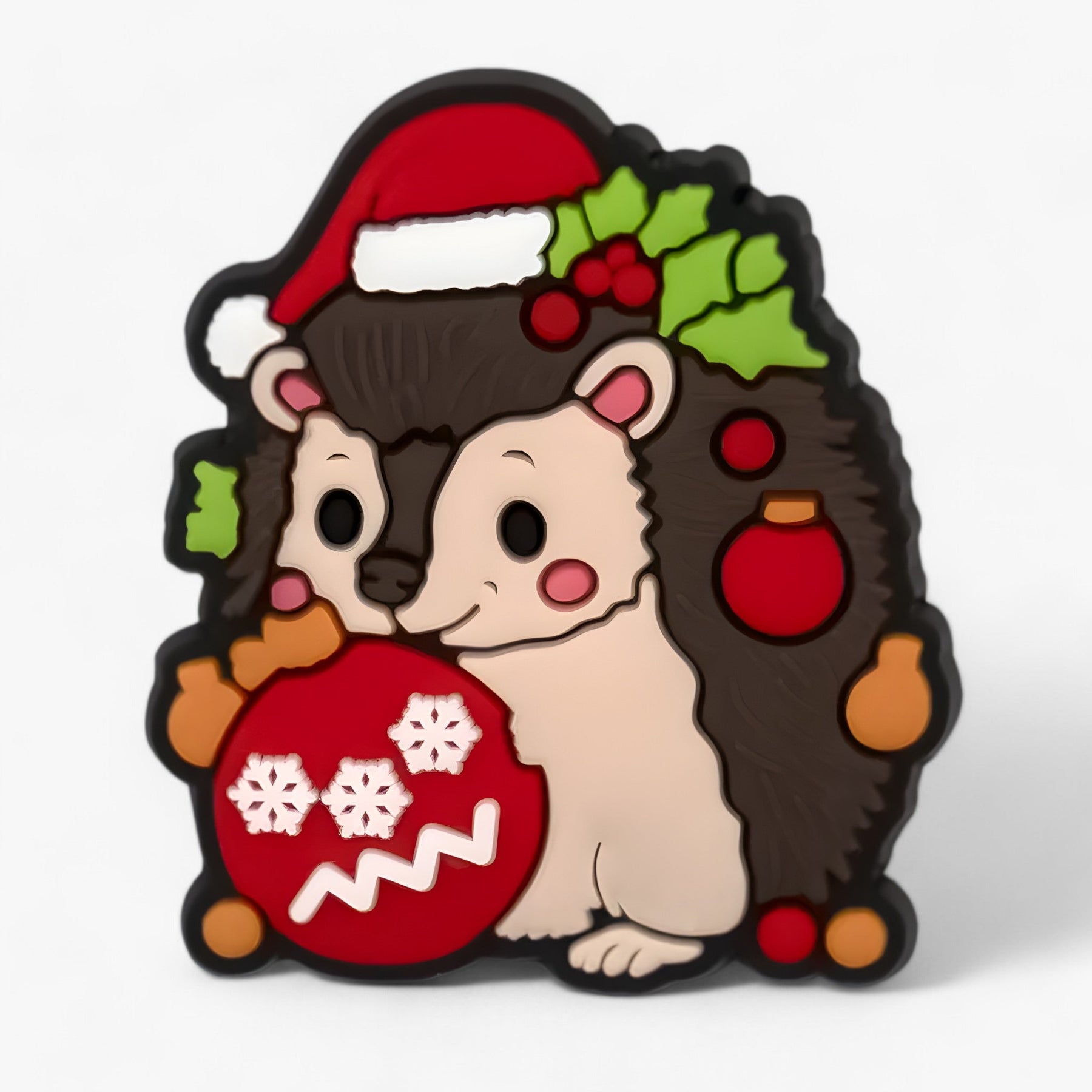 accessories : Charms | Feestelijke Kerstboom en Sneeuwvlokken van PVC - Leuk Accessoires voor Kinderschoenen in 5 van Pantinoshop