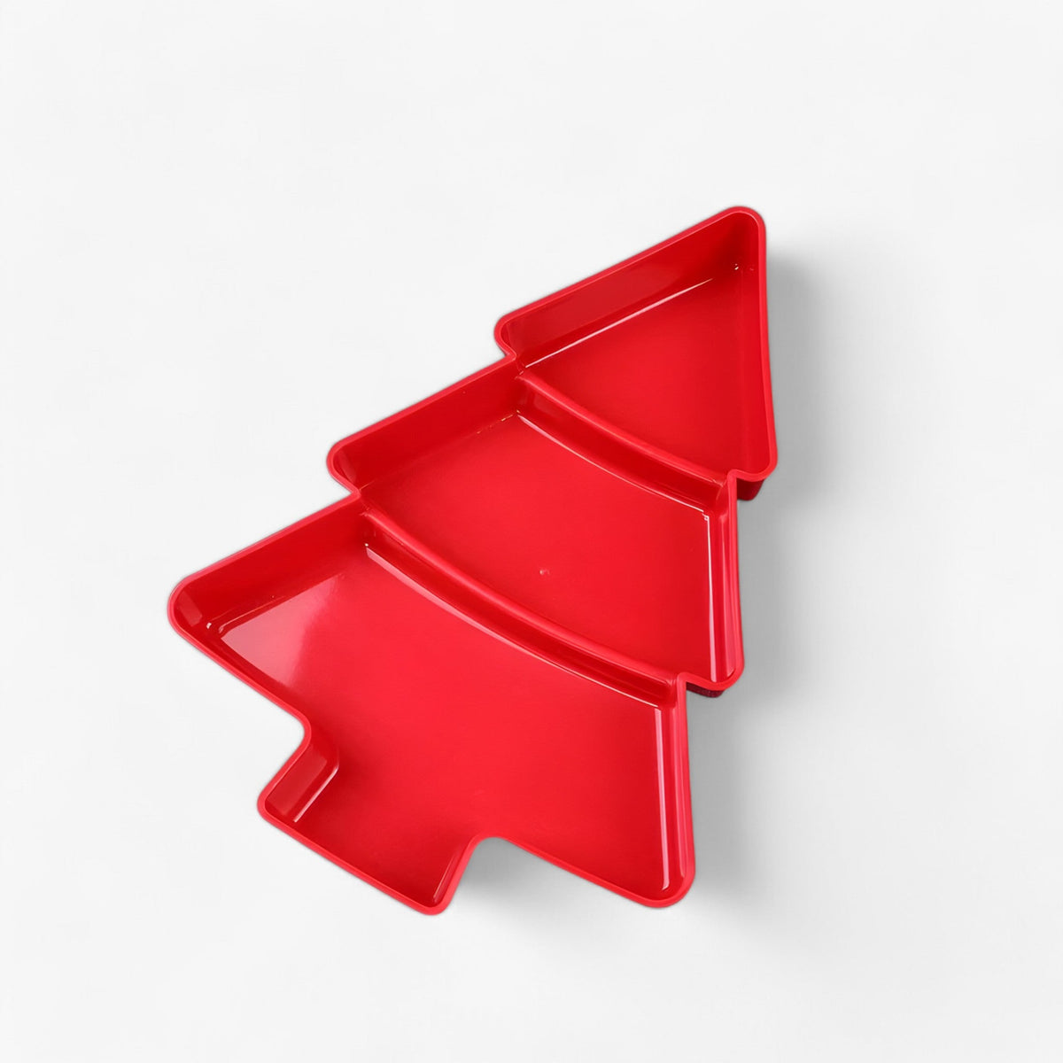 home & garden : Feestelijk | Kerstboomvormige fruitschaal - perfecte decoratie voor de feesttafel in Rood (4 stuks) van Pantino