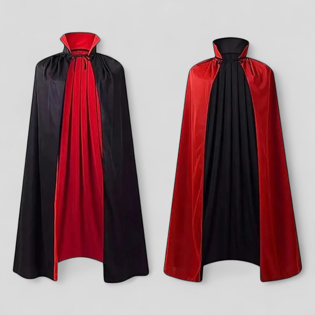 home & garden : Drake | Reaper Vampire Reaper omkeerbare jas - Halloween Cosplay & Fun in Zwart van Pantino