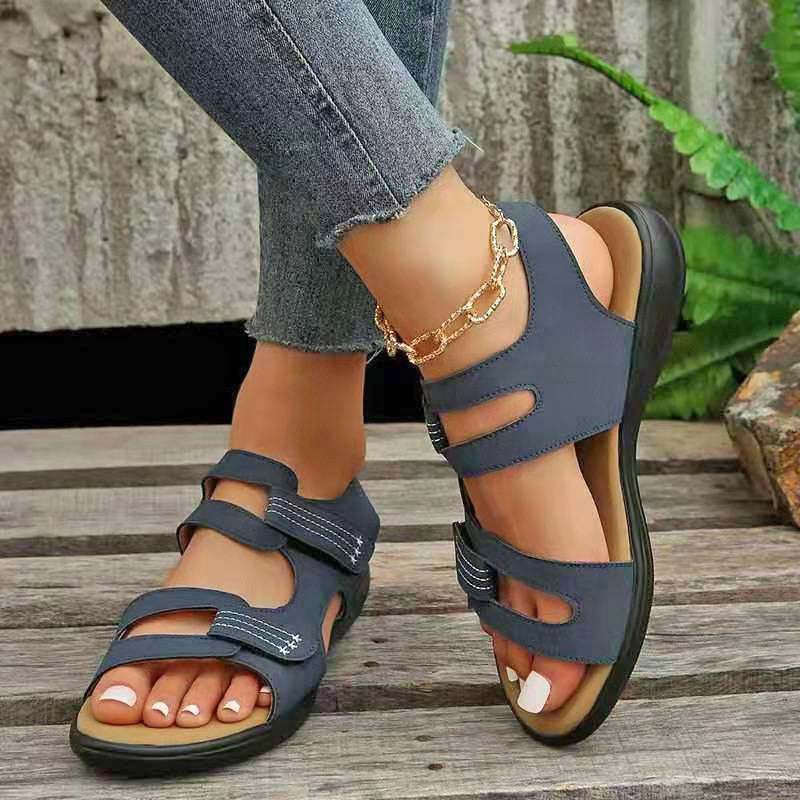 men's fashion : Sarah - Orthopedische Sandalen - Sandalen Dames in Blauw van Pantino