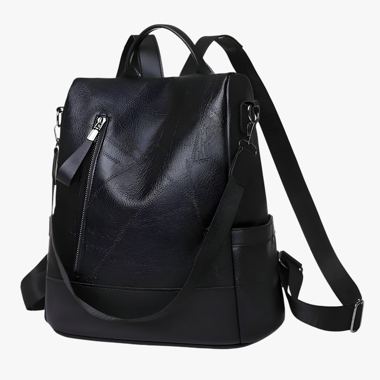 Celeste | Stijlvolle vintage rugzak - perfect voor school en op reis - €25 : Celeste | Stijlvolle vintage rugzak - perfect voor school en op reis in Zwart van Pantinoshop