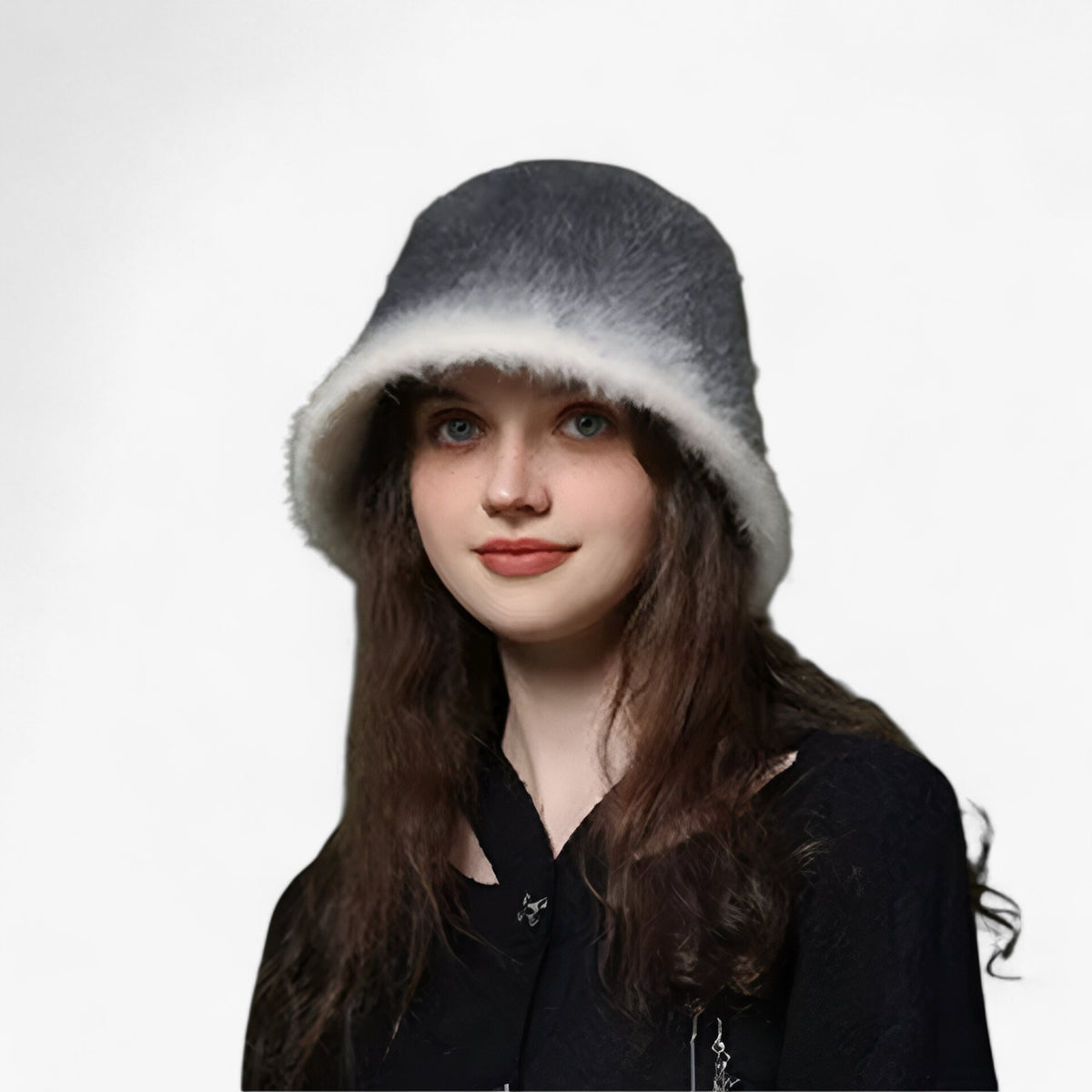 accessories : Olivia | Warme Konijnenbont Vissershoed – Elegante Stijl en Comfort in van Pantinoshop