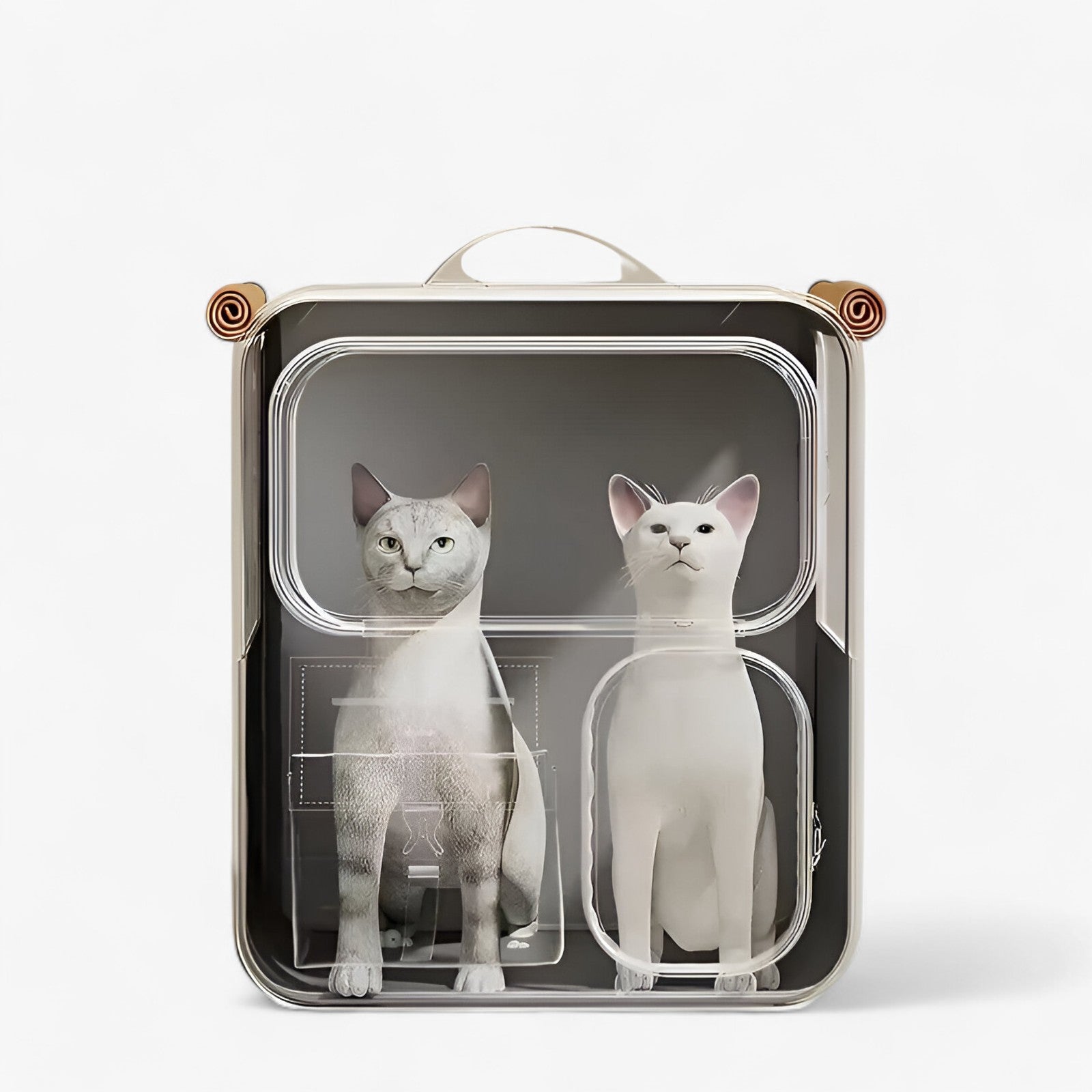 pets : Luna | Kattenrugzak met Wielen en Verwijderbare Functie in van Pantinoshop