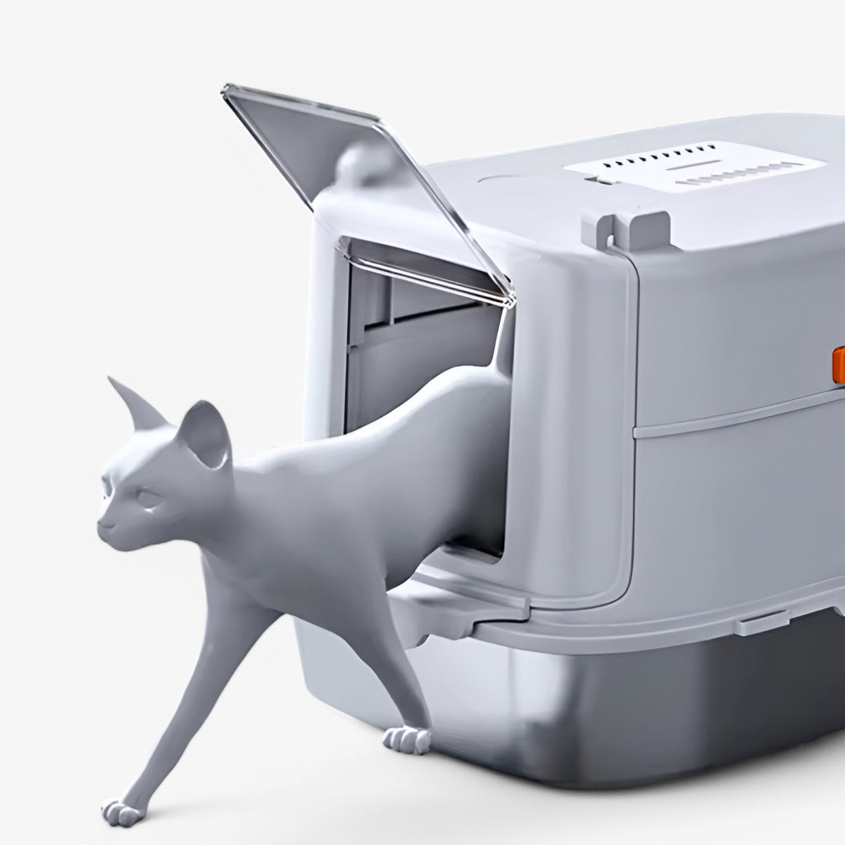 pets : Milo | Volledig Gesloten Kattenbak in van Pantinoshop