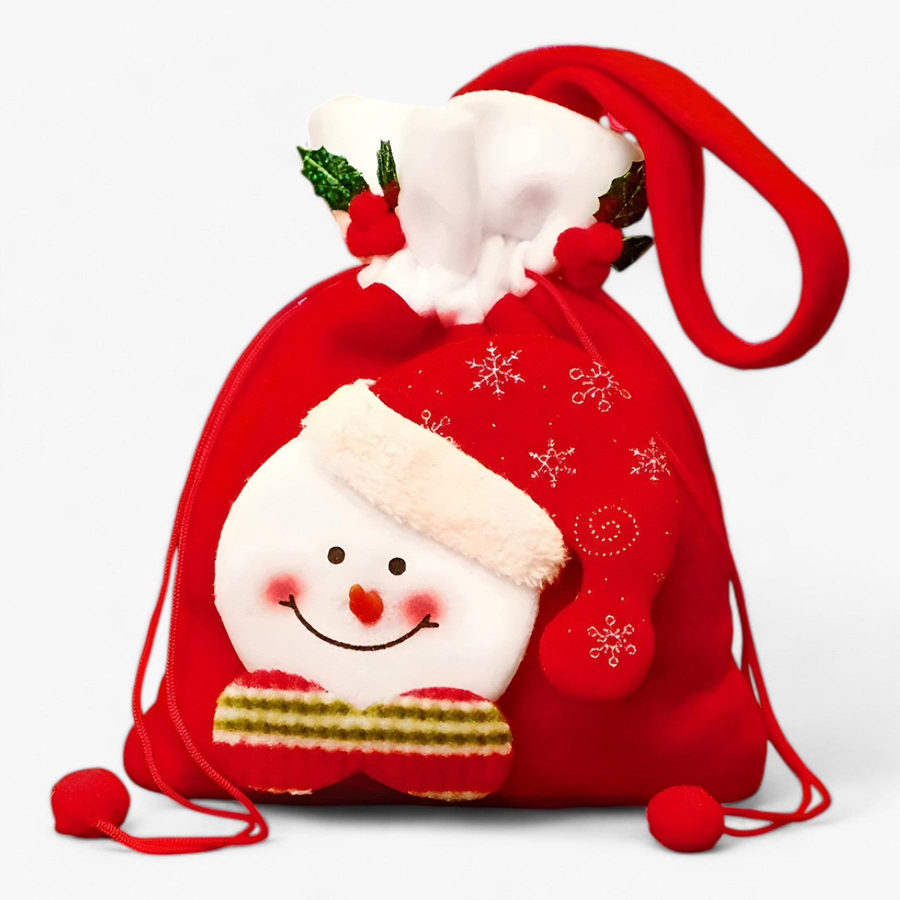 bags : KerstBeer | Kerstcadeauzakjes - Perfect voor het bewaren van uw feestelijke cadeaus en snoepjes in Sneeuwman B 10 STUKS van Pantino