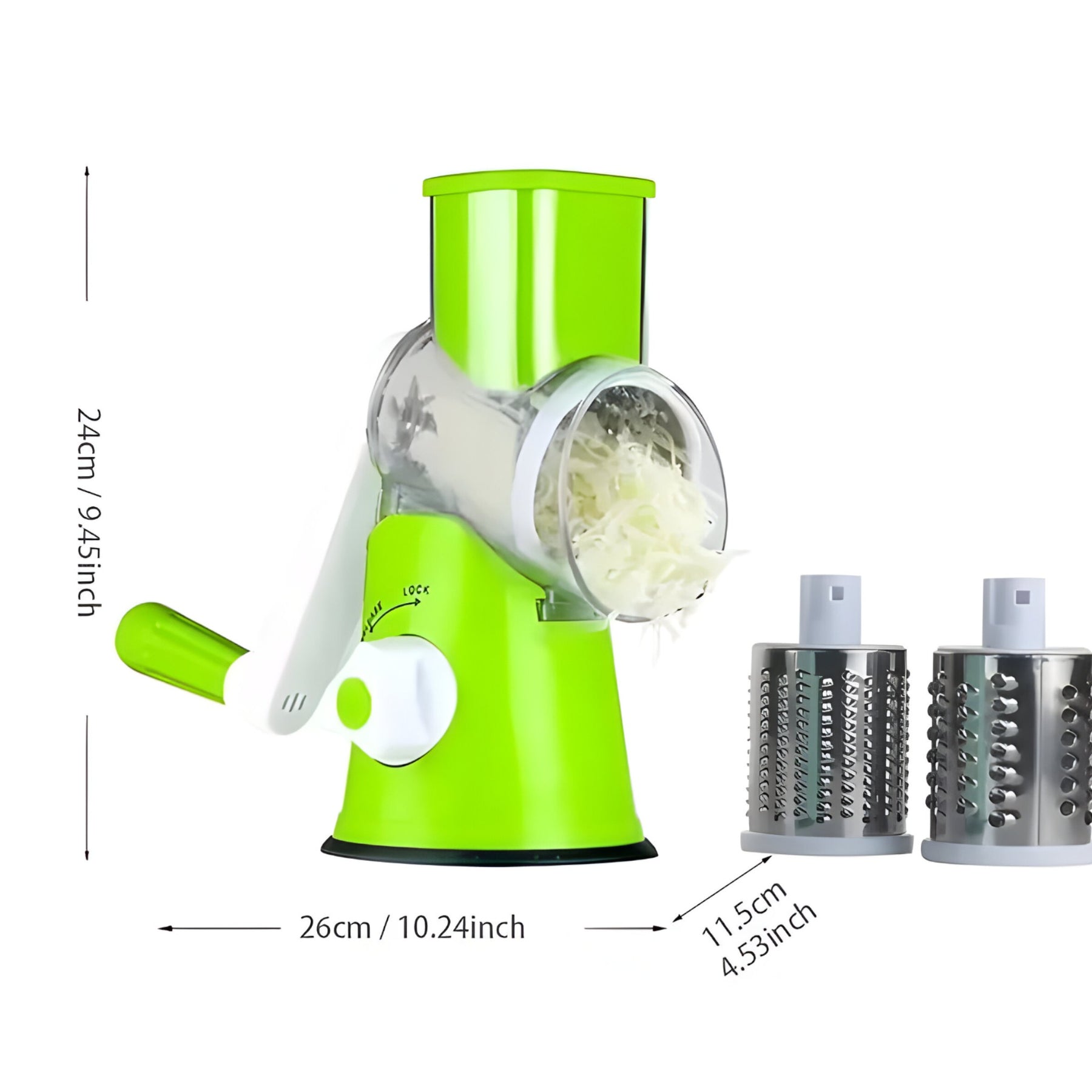 home & garden : Roterende rasp | Handige, tijdbesparende voedselbereiding in van Pantinoshop