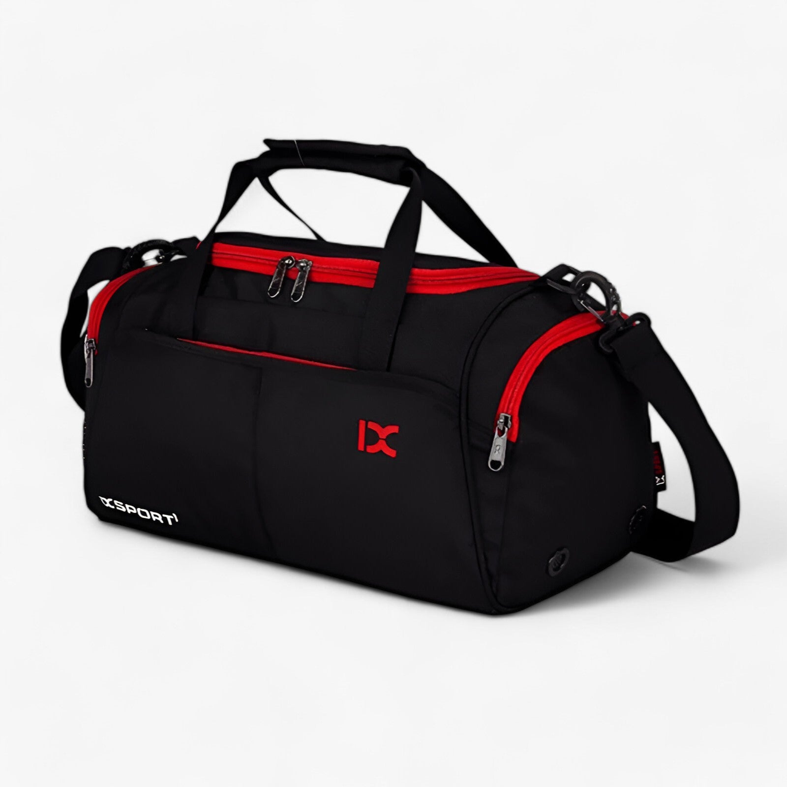 bags : Chris | Duurzame Multifunctionele Gymtas in Roodgestreept van Pantinoshop