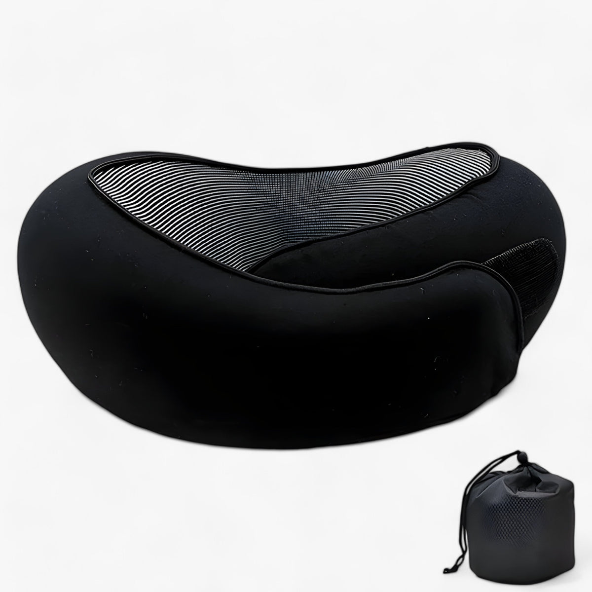 other : TravelPillow | Geniet van ultiem reiscomfort in Zwart van Pantino