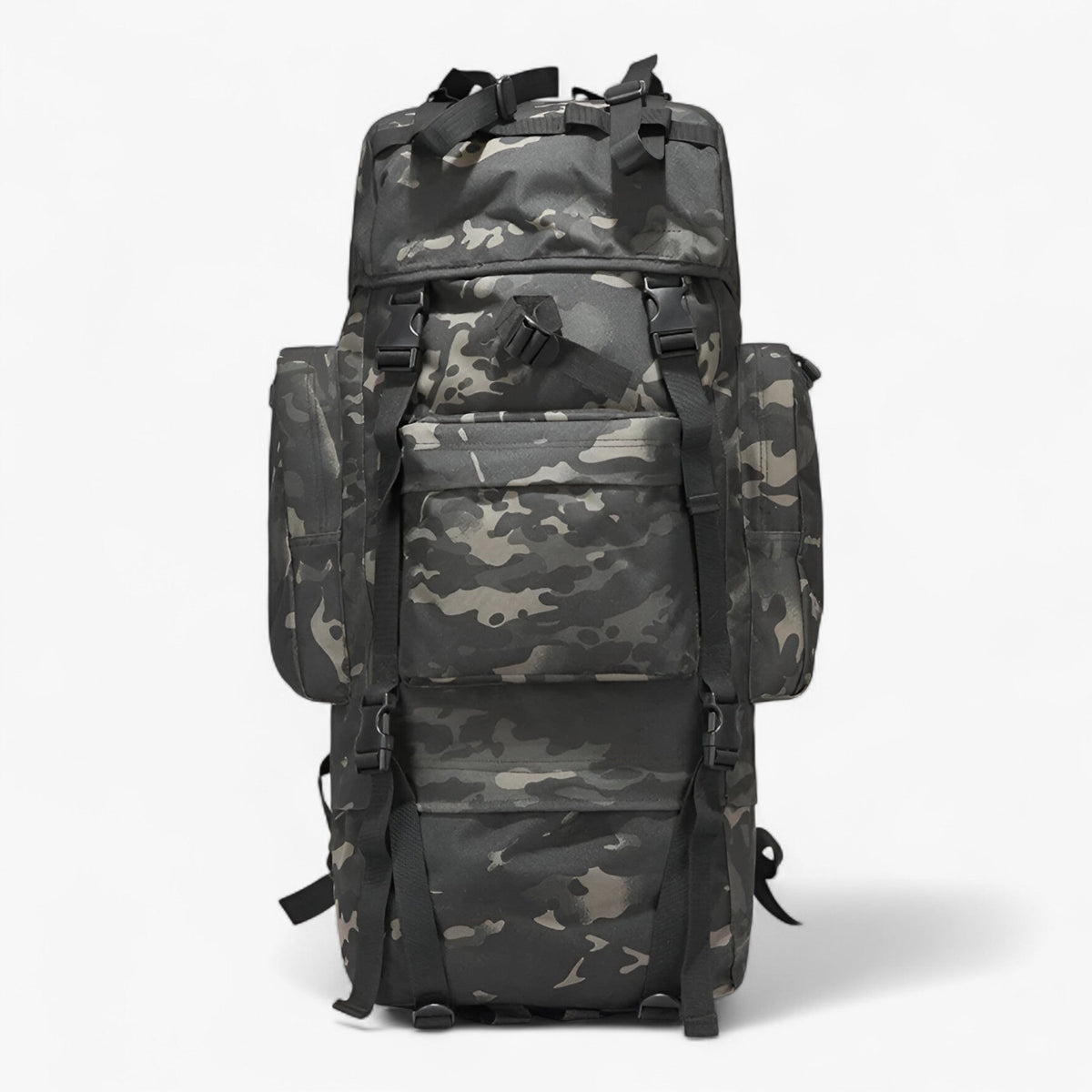 Duurzame en ruime rugzak voor buitenactiviteiten- €25 : Duurzame en ruime rugzak voor buitenactiviteiten in Zwarte cp van Pantinoshop