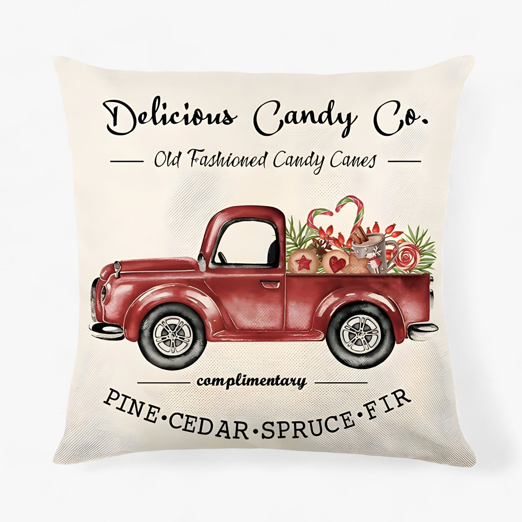 home & garden : Frosty | Housse de Coussin en Lin de Noël - Décor Festif et Confortable pour la Maison in 8 van Pantinoshop