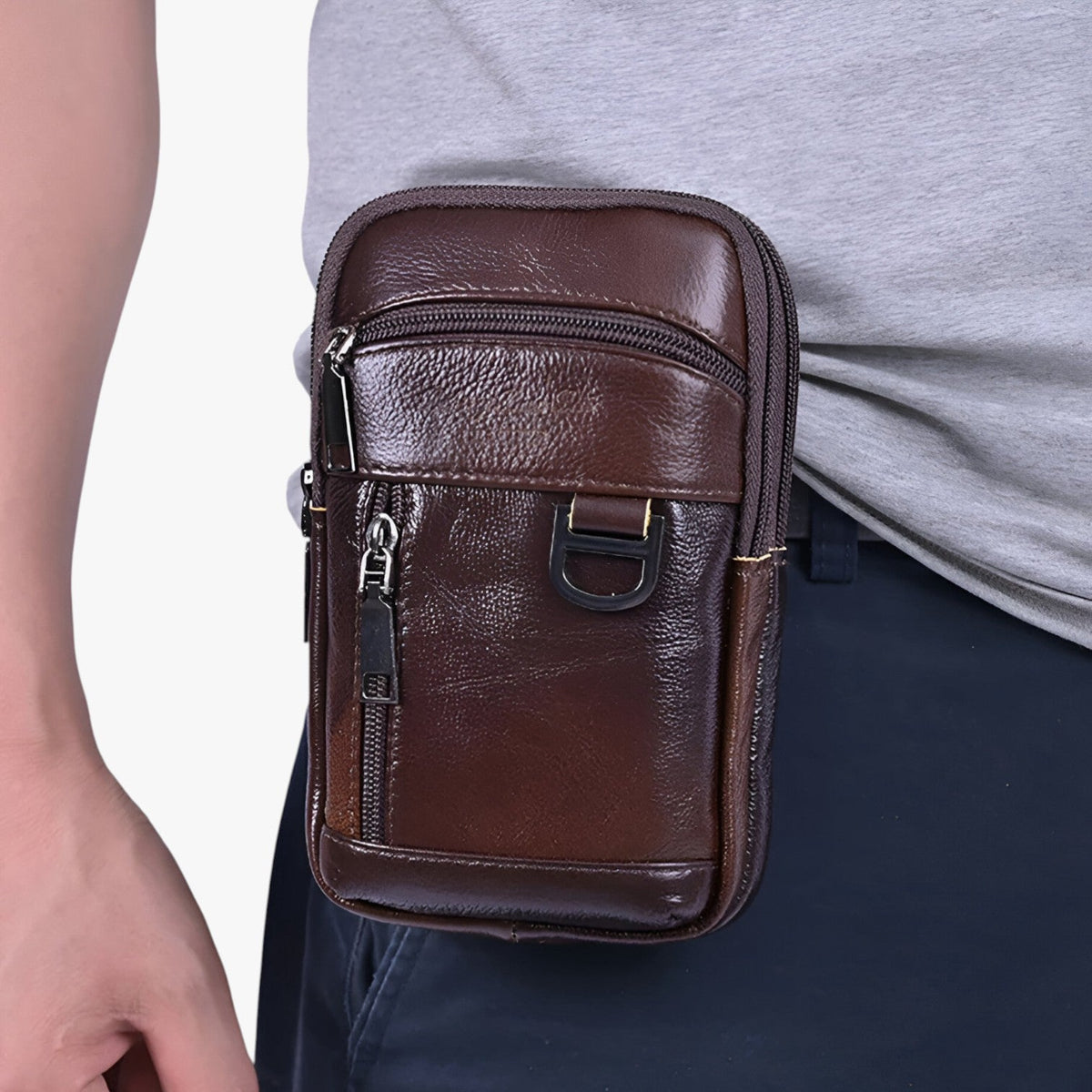 bags : Mathias | Elegante, waterdichte schoudertas voor heren, licht en praktisch in van Pantinoshop