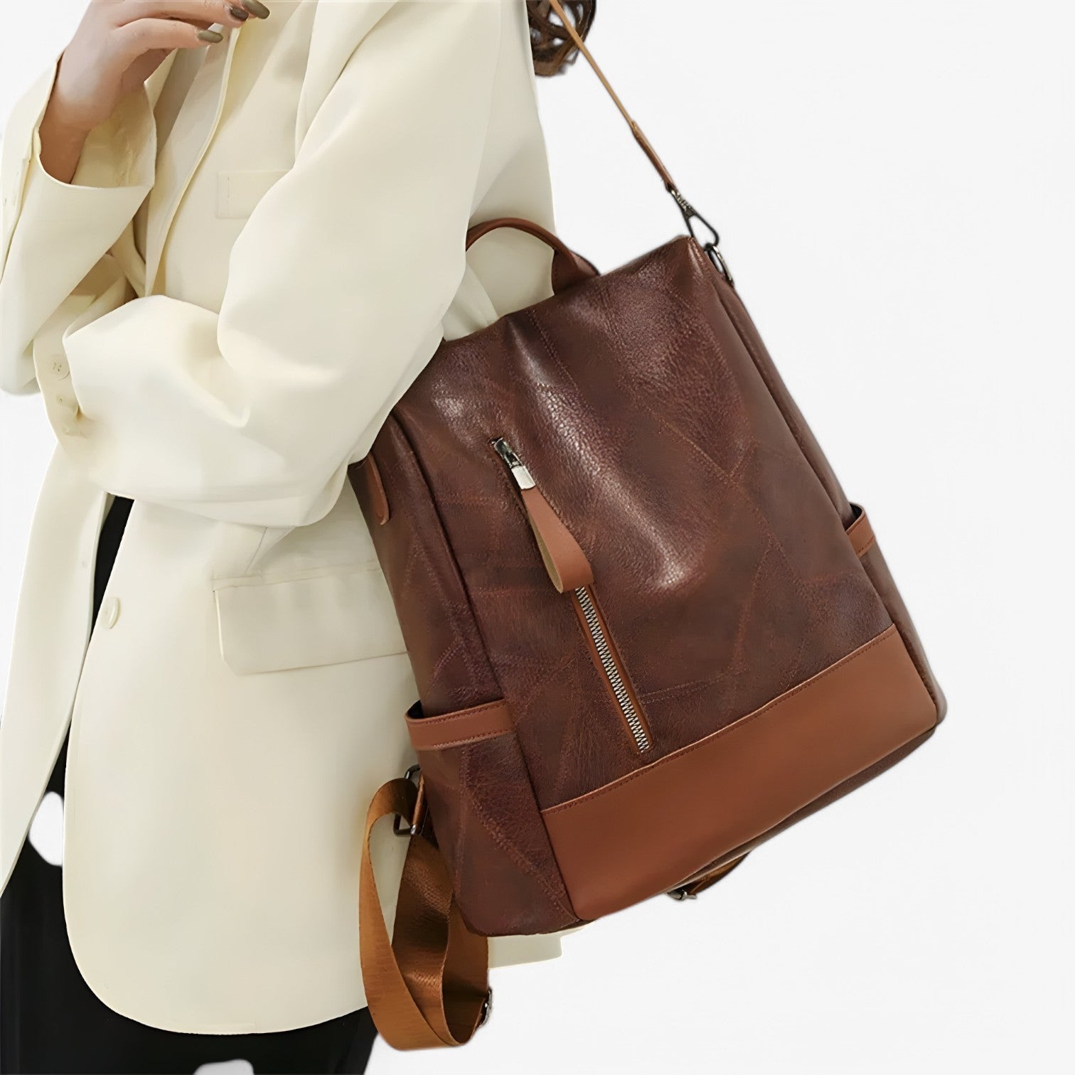 Celeste | Stijlvolle vintage rugzak - perfect voor school en op reis - €25 : Celeste | Stijlvolle vintage rugzak - perfect voor school en op reis in van Pantinoshop