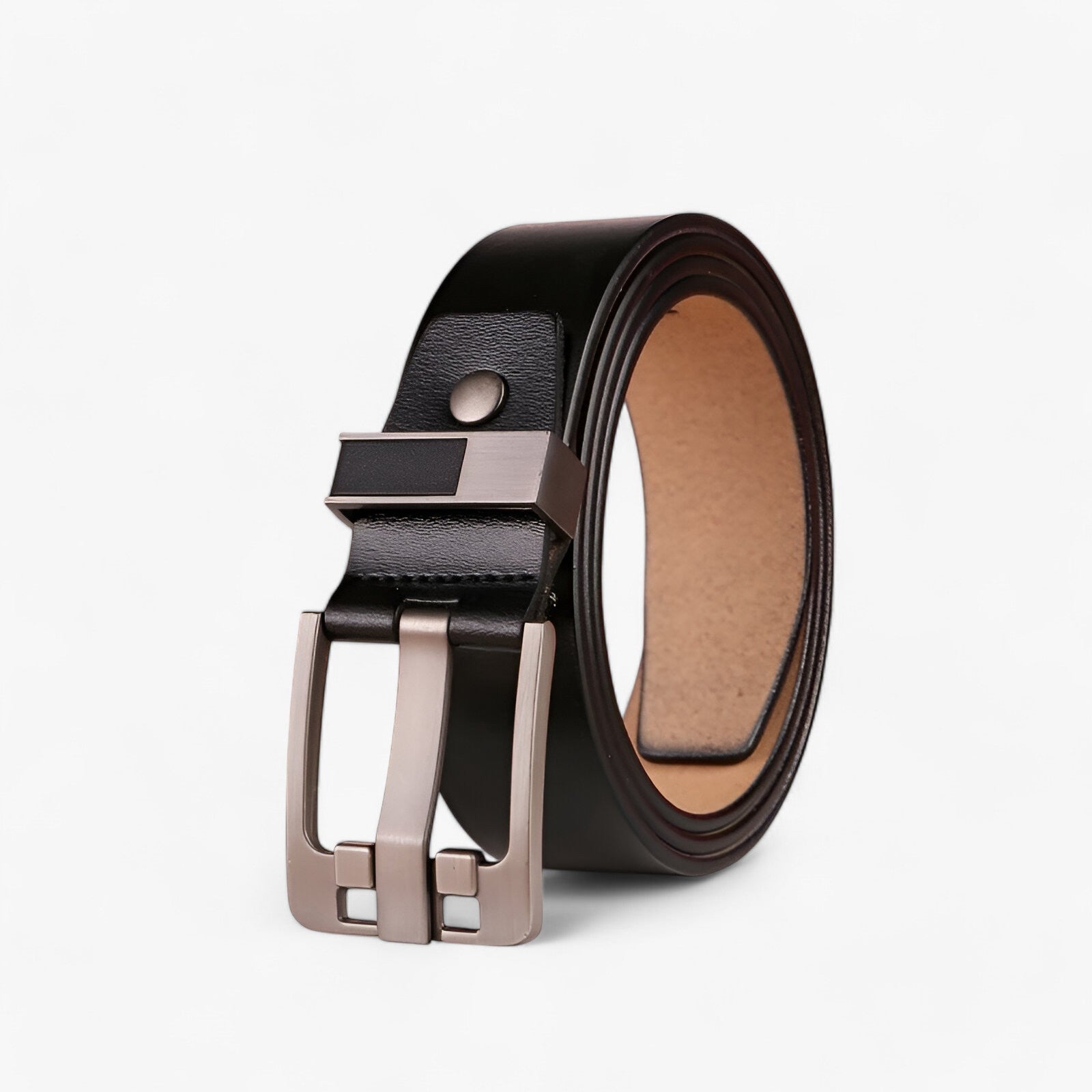 Jasper | Klassieke Leren Business Riem - €25 : Jasper | Klassieke Leren Business Riem in zwart van Pantinoshop
