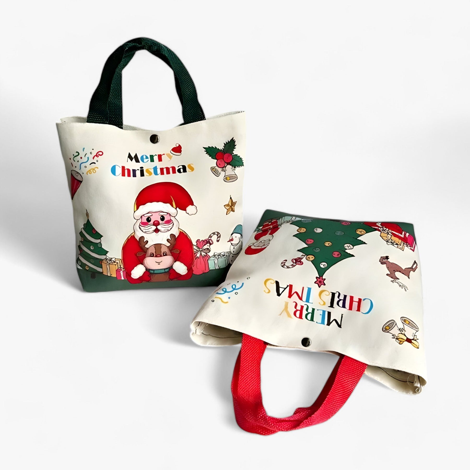 bags : Saci | Father Christmas Cartoon Geschenktas - Ideaal feestelijk geschenk in van Pantino