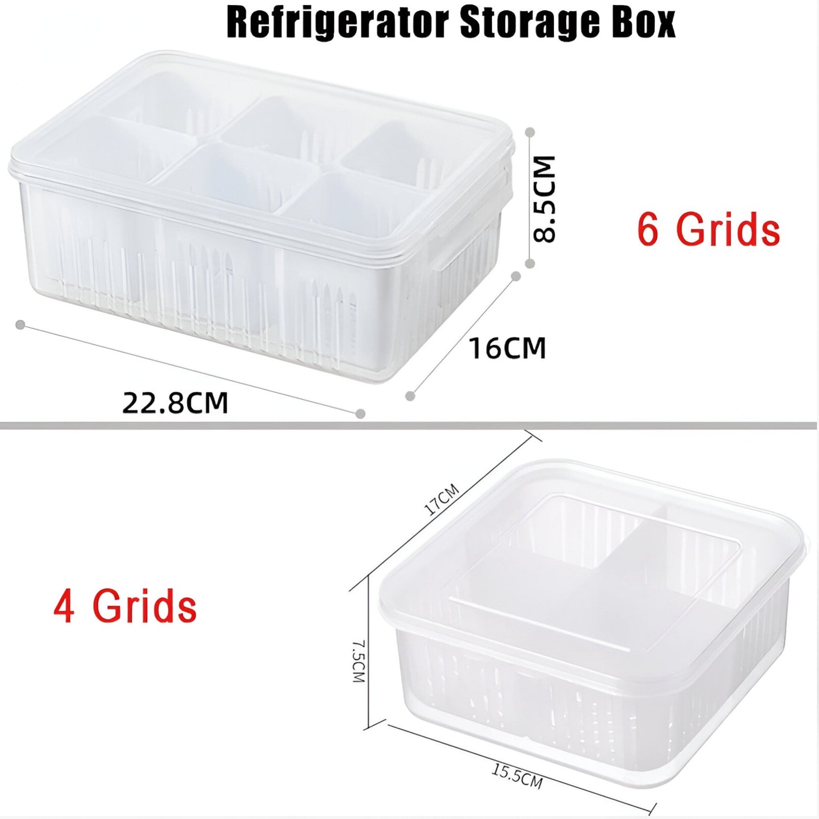 home & garden : Emma | FreshBox Transparante Organizer voor Verse Producten in van Pantinoshop