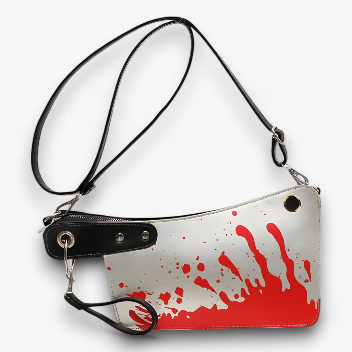 bags : Snij | Knife-schoudertas - Perfect voor een geweldige Halloween-outfit in Geld van Pantino