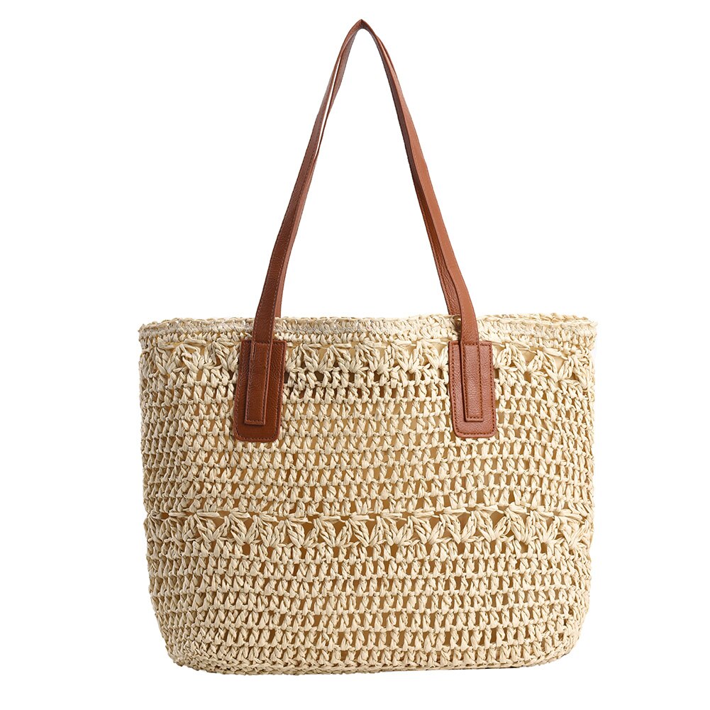bags : Genevieve - Chique strotas met leren riemen in van Pantino
