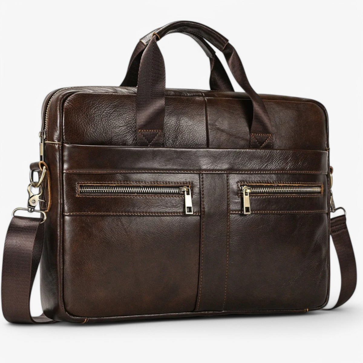 bags : Titan | PREMIUM Zakenkoffer in Koffie van Pantinoshop