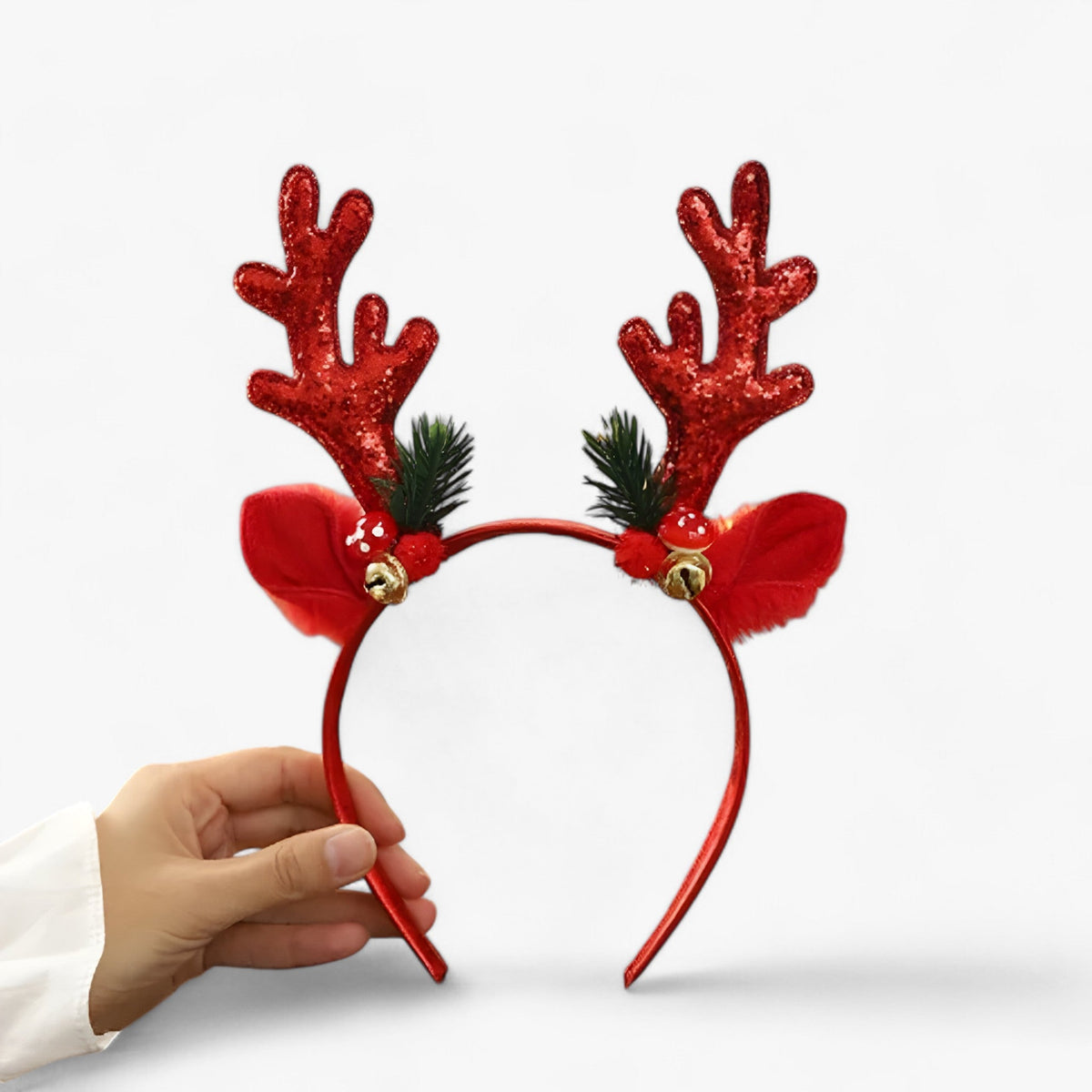 accessories : Emma | Kerst Diadeem met Hertengeweien - Feestelijke en Tedere Accessoire voor Kinderen in B van Pantinoshop