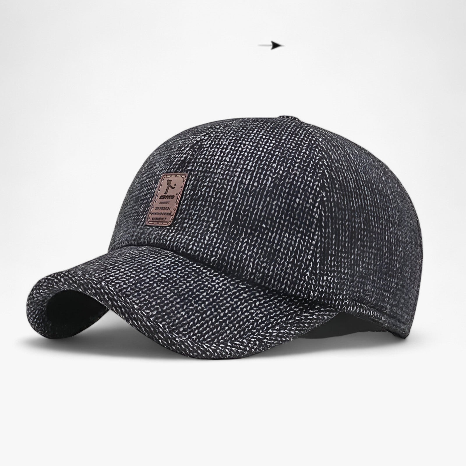 men's fashion : Amiel | Warme Wintercap met Oorkleppen in Lichtgrijze Warme Wol 55-62CM van Pantinoshop