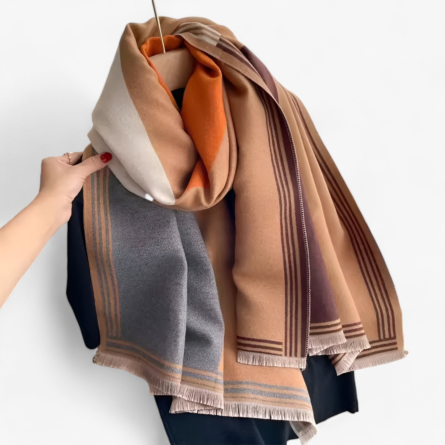 Valeria | Luxe Kasjmier Sjaal – Elegantie en Warmte in Één - €25 : Valeria | Luxe Kasjmier Sjaal – Elegantie en Warmte in Één in van Pantinoshop