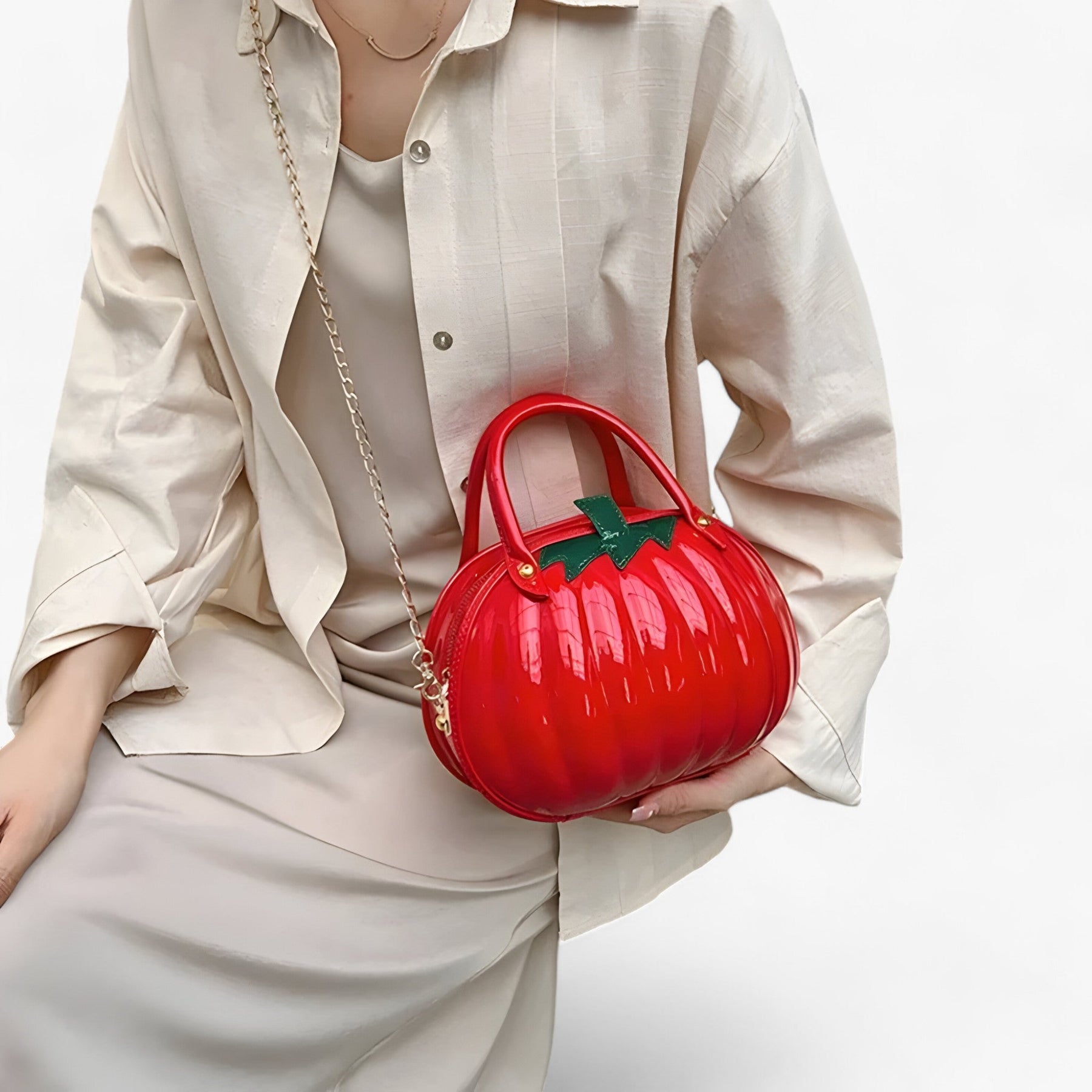 bags : Khia | Creatieve Pompoentas - Trendy en Stijlvolle Schoudertas voor Vrouwen in van Pantinoshop