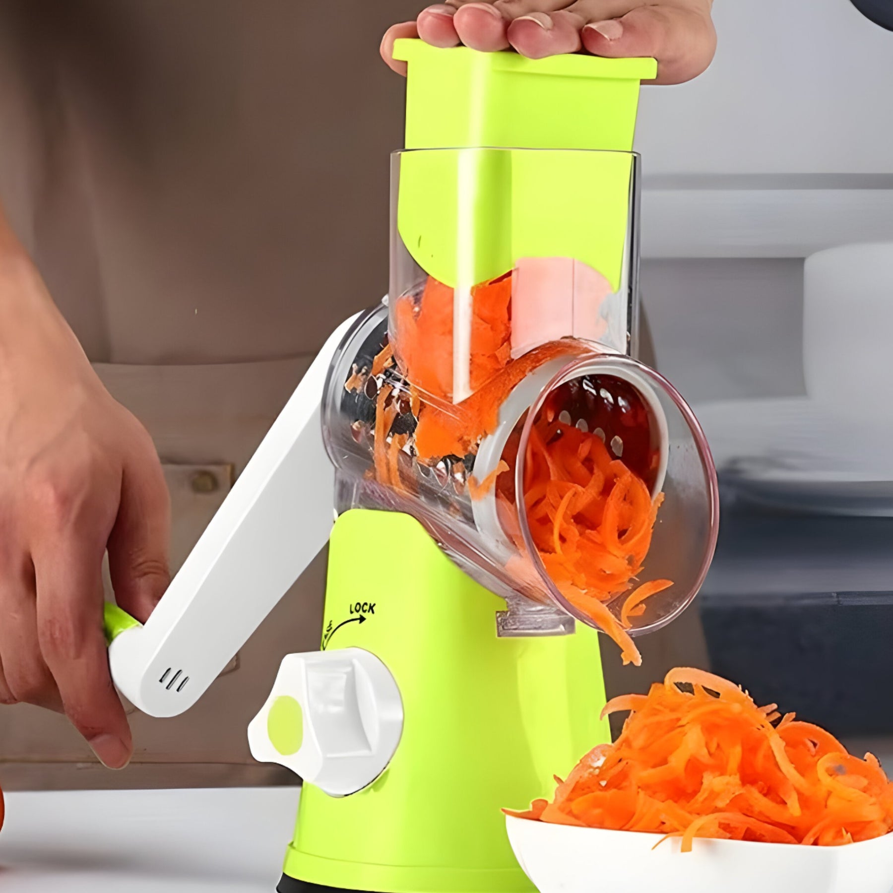 home & garden : Roterende rasp | Handige, tijdbesparende voedselbereiding in van Pantinoshop