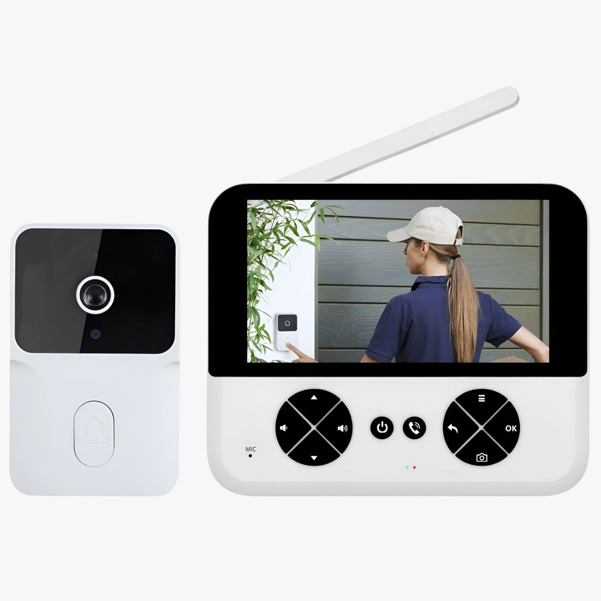 gadgets : Linus draadloze videodeurbel - Veilig, duidelijk en altijd verbonden in van Pantinoshop