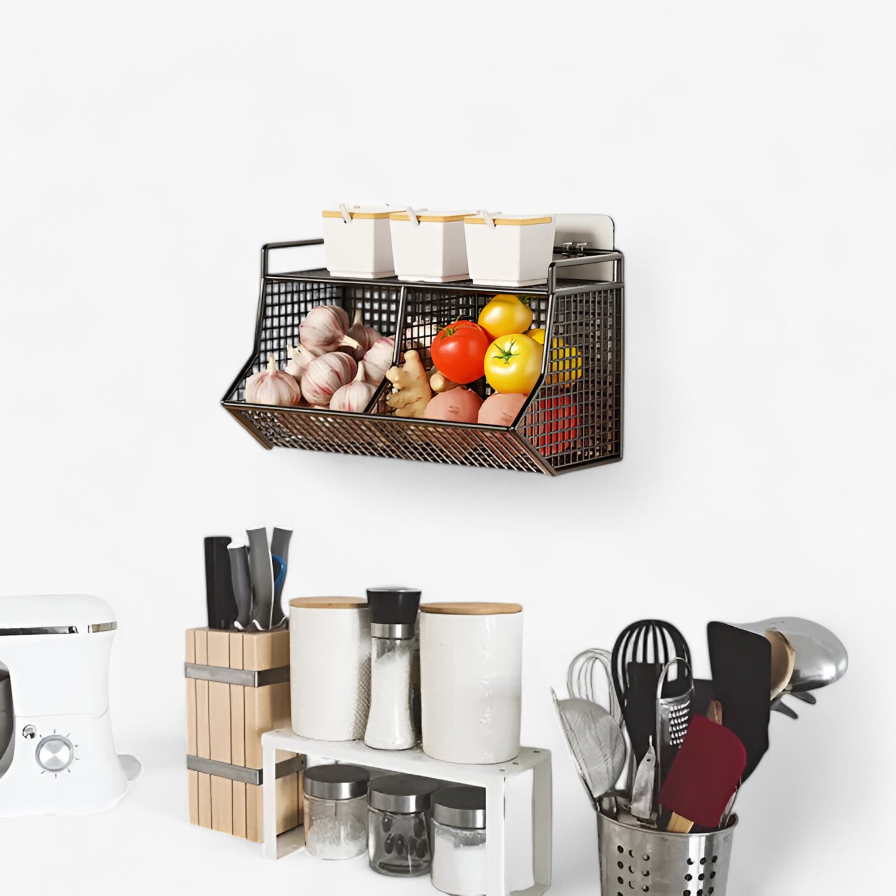 home & garden : Hangende Opbergmand | Ruimtebesparend in van Pantinoshop