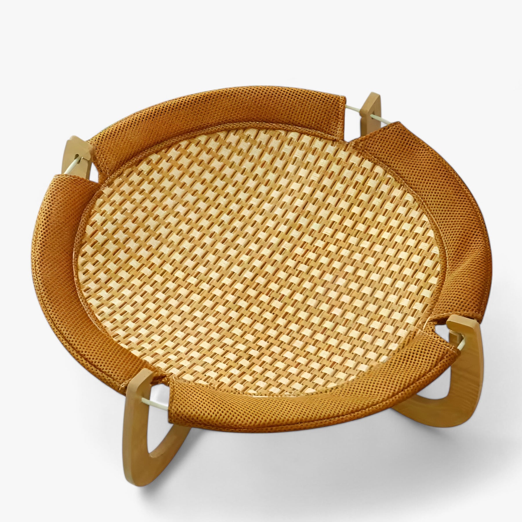pets : Nova | Houten kattenbed met stevige hangmat in ronde van Pantinoshop