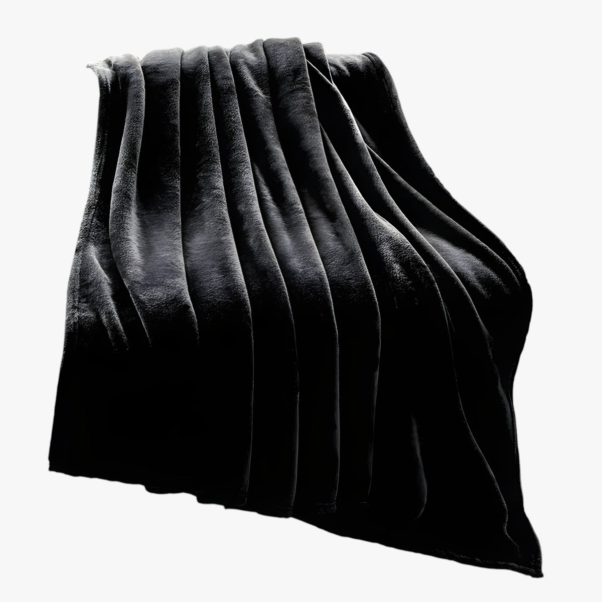 home & garden : Bucephalus | Zachte Flanellen Deken - Warmte en Comfort in Zwart van Pantinoshop