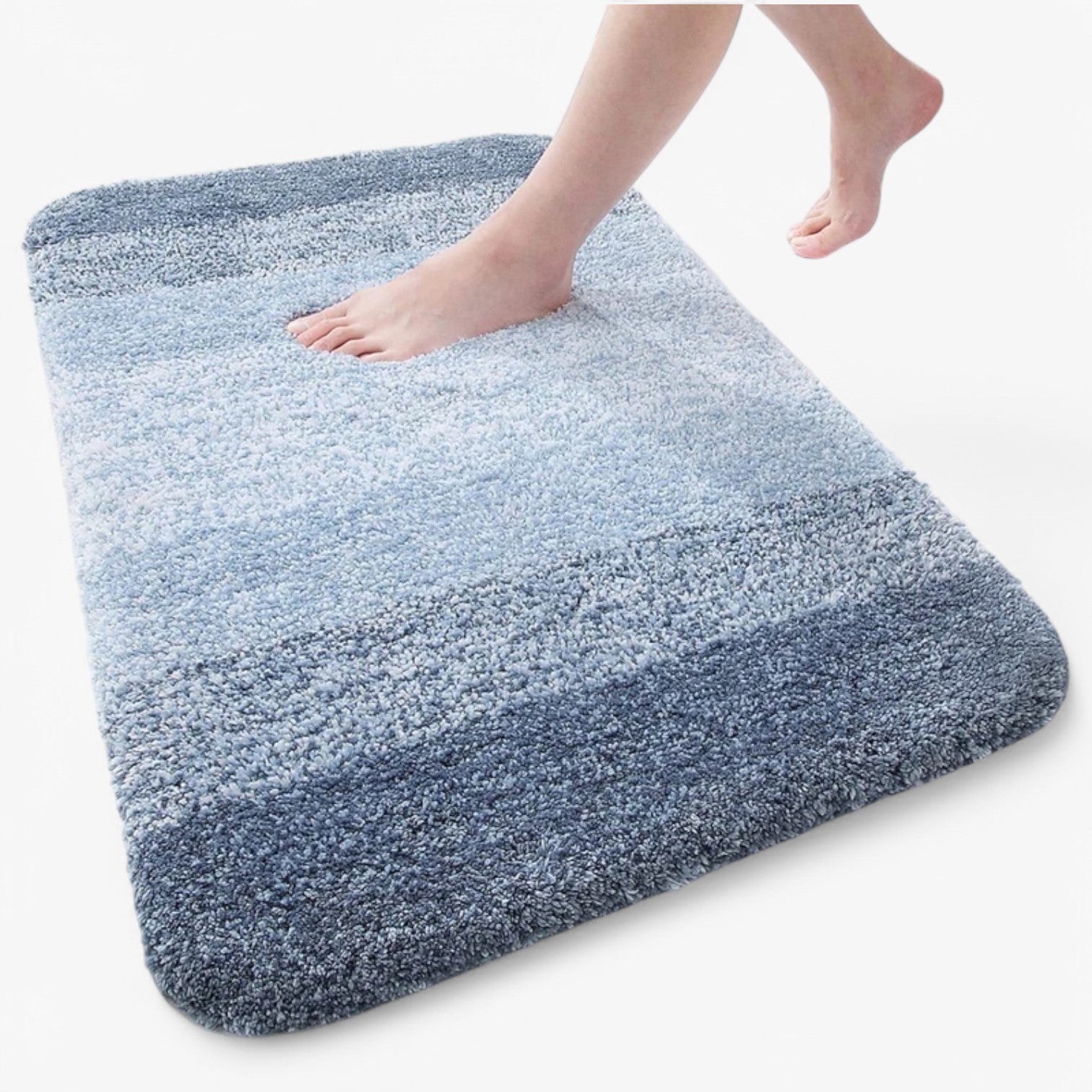 Heidi Droge voeten in een handomdraai - Superabsorberende antislip badmat- €25 : Heidi Droge voeten in een handomdraai - Superabsorberende antislip badmat in Blauw van Pantinoshop