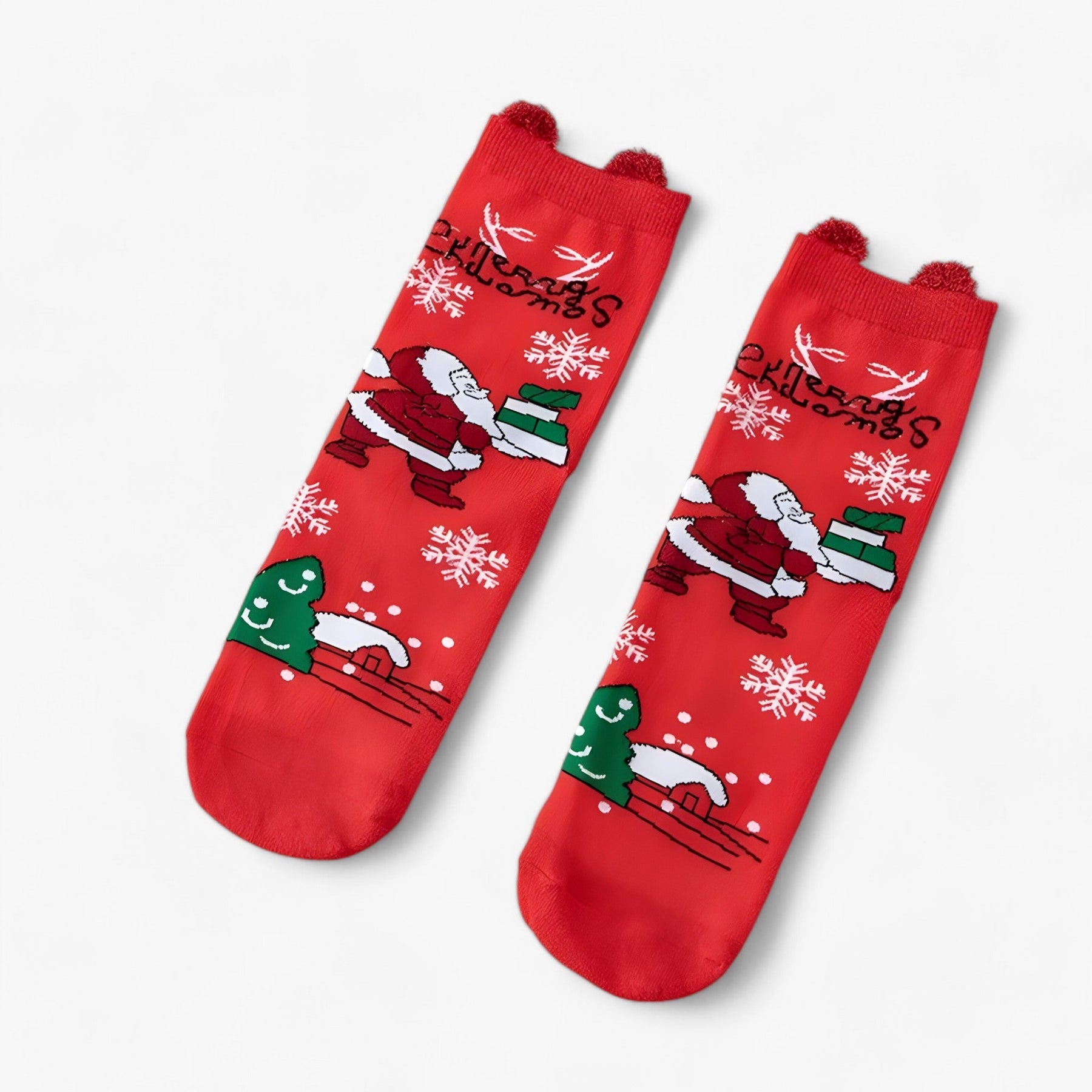 home & garden : Feestdagen Plezier | Kerstmis Sokken met Cartoon Motief – Feestelijke Ornamenten en Cadeauhouders voor Huishoudelijke Decoratie in Stijl3 van Pantino