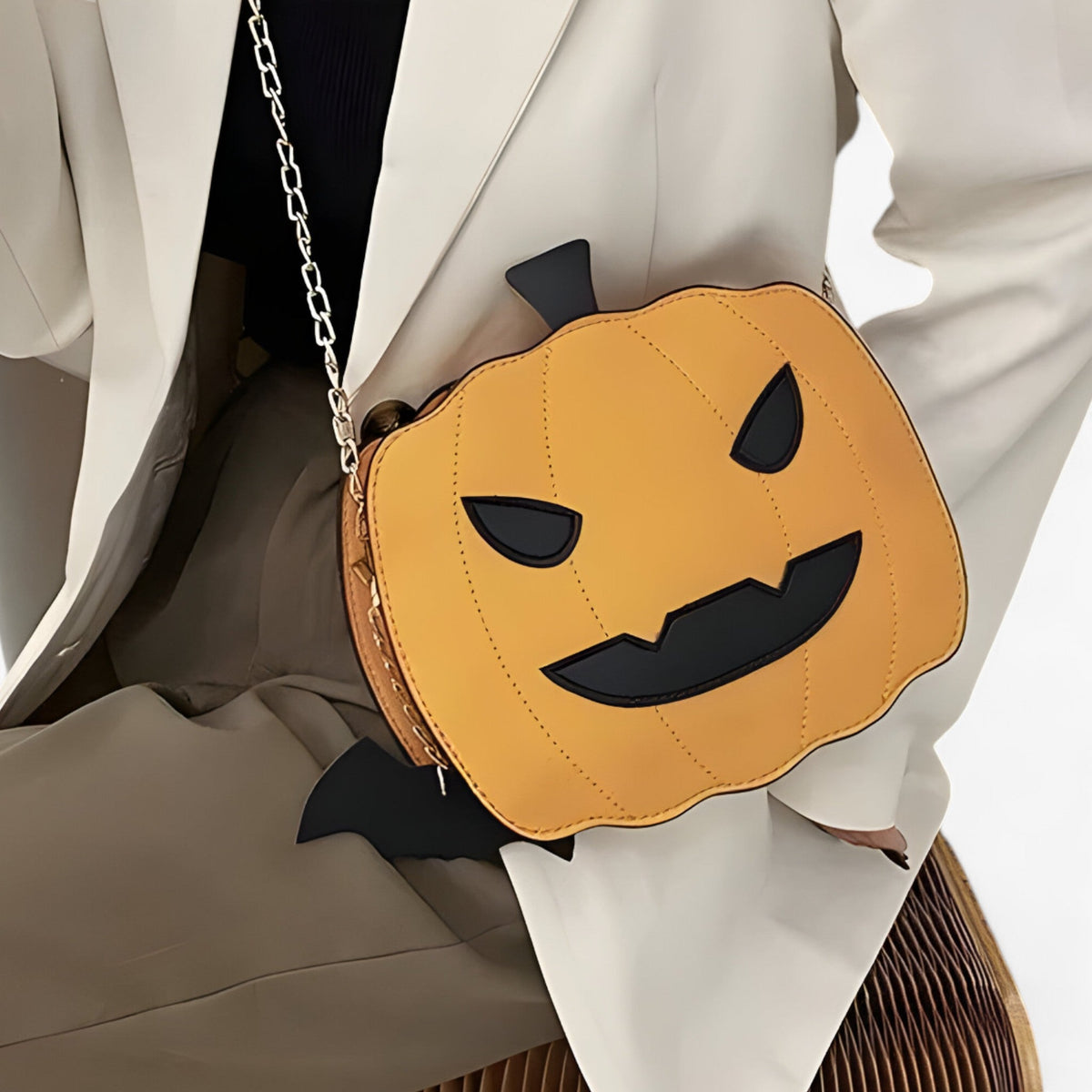bags : Boe | Pumpkin Purse - Creatieve Halloween-tas voor een stijlvolle look in van Pantino