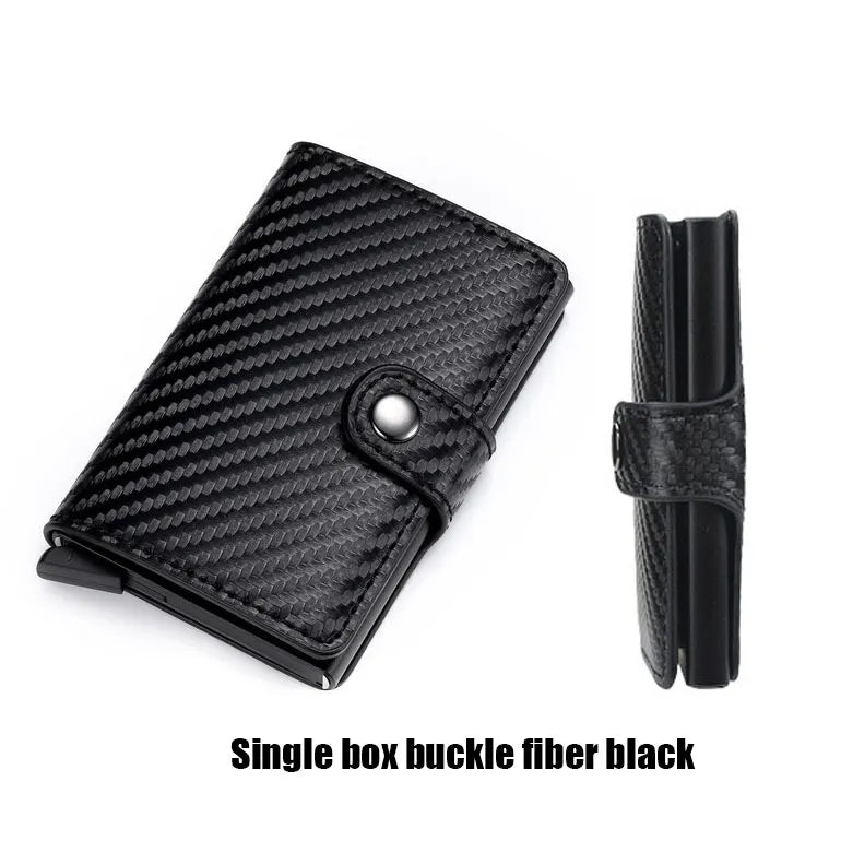 bags : Romeo RFID Wallet™ - bescherming van al je pasjes tegen diefstal! in Koolstofvezel zwart van Pantino