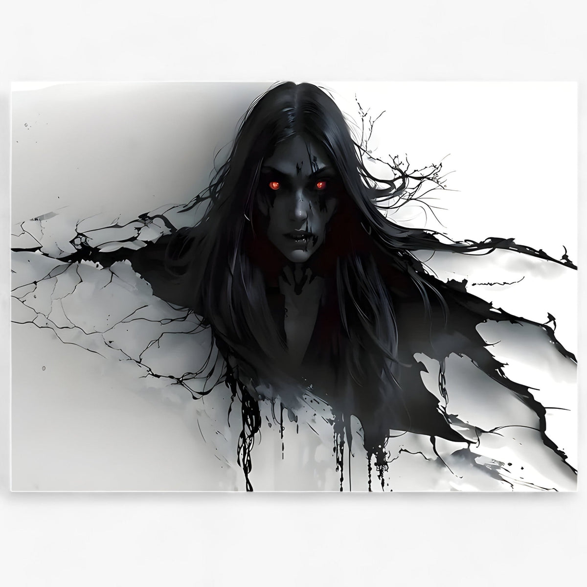 home & garden : Charles | Gruwelijke Zombie Achtergrond Stof - Perfect voor feesten en foto accessoires in MULTI van Pantino