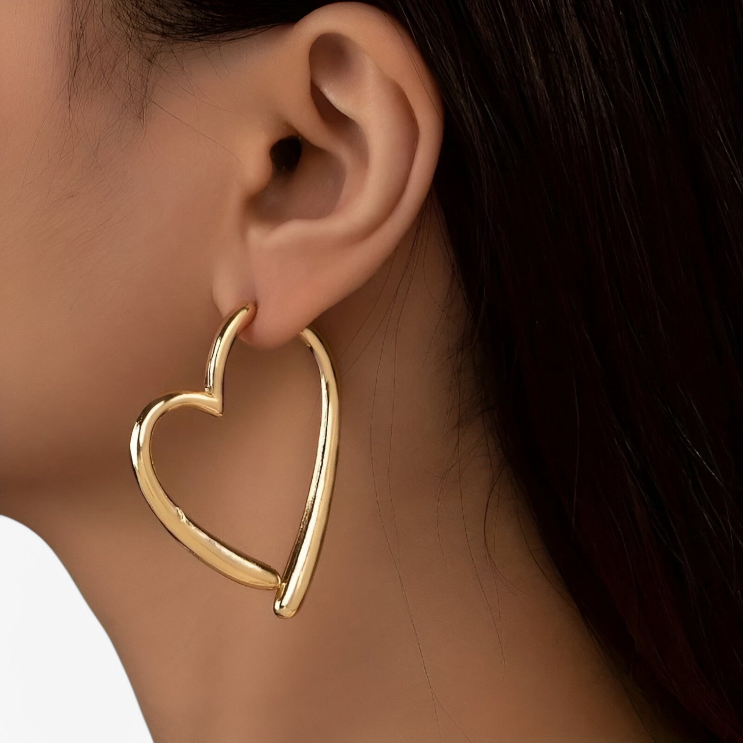 accessories : Marina | Elegante en gepersonaliseerde hartvormige oorbellen - Veelzijdig en trendy in van Pantinoshop