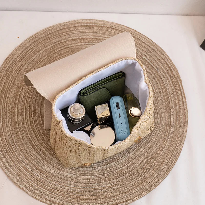 bags : BloomBag Vintage Rieten Tas in van Pantino