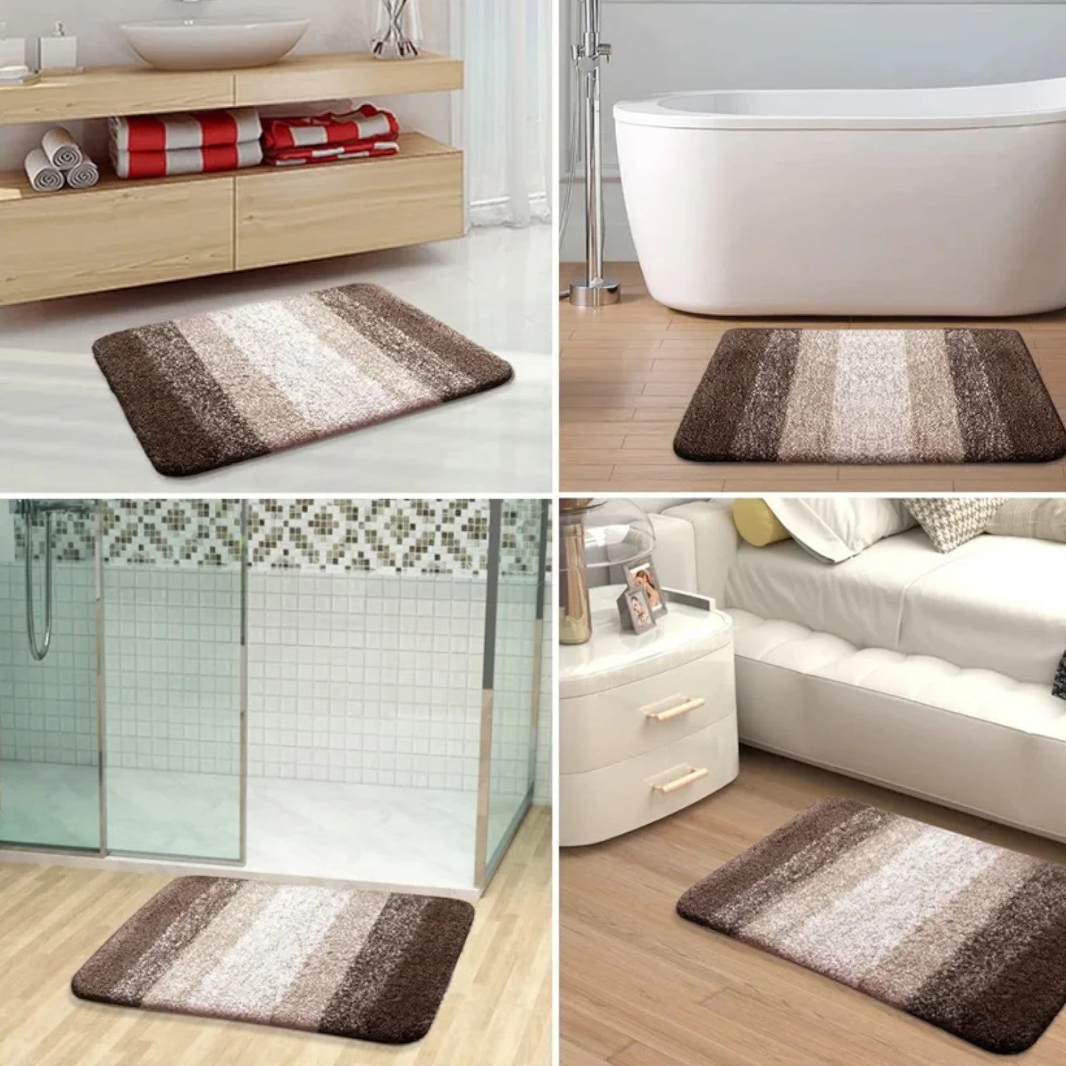Heidi Droge voeten in een handomdraai - Superabsorberende antislip badmat- €25 : Heidi Droge voeten in een handomdraai - Superabsorberende antislip badmat in van Pantinoshop