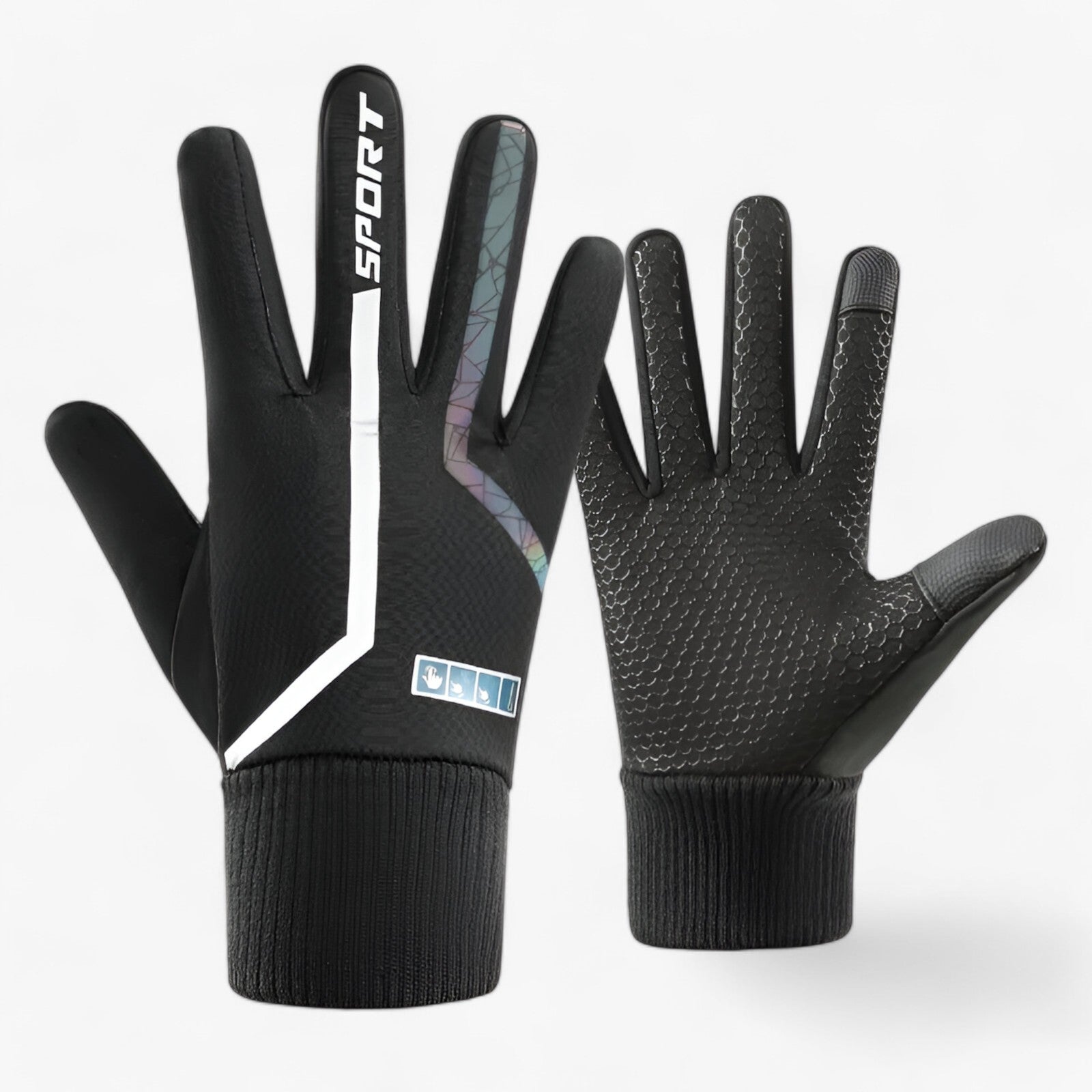 men's fashion : Von | Warme Winterhandschoenen - met Reflectie en Touchscreen in van Pantinoshop