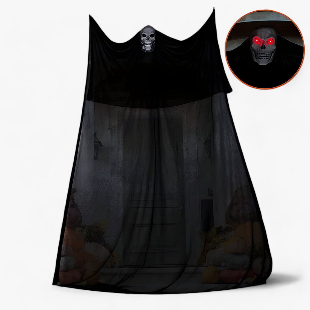 home & garden : Spectre | Hangende schedeldecoratie - Perfect voor een griezelige Halloween-sfeer in van Pantinoshop