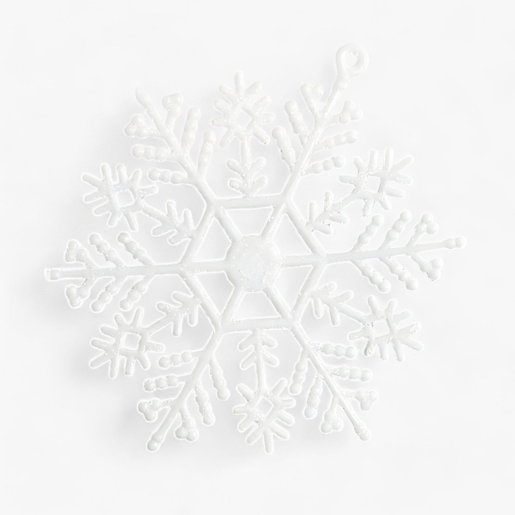 home & garden : Sneeuwvlok | Pendentif Sneeuwvlok - Voeg een Sprankelende Touch Toe aan Uw Kerstboom in Wit 12Stukken van Pantinoshop